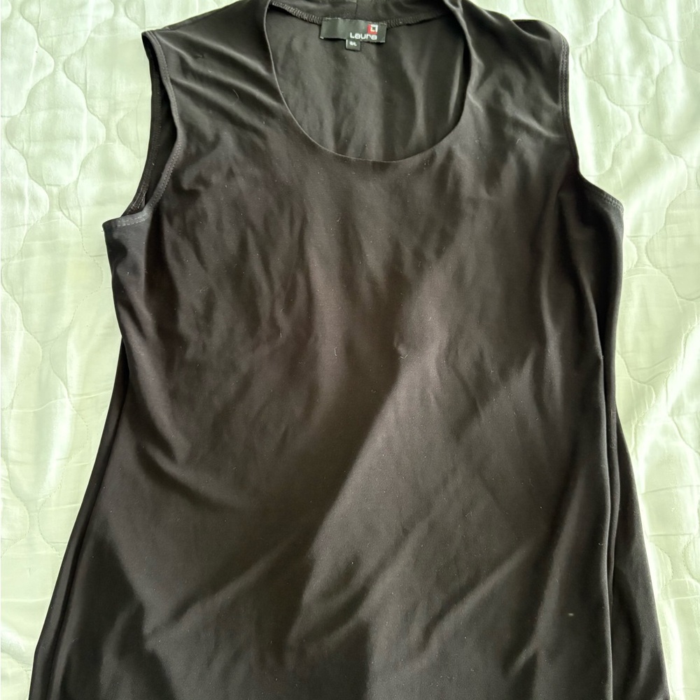 Elegant Black Tank Top